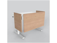 Heckler H921-SL-7909 Premium Modesty Panel Set - 4U - Fusion Maple Laminate