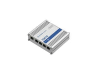 Teltonika TSW110000090 TSW110 Switch 5 GbE ports, Rugged aluminium housing, DIN rail and surface mounting options, COMPACT, Universal PSU