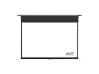 Elite Screens M125HE12 Screen - CineWhite (for light controlled environments). Tensioned Matte White 1.1 Gain front projection