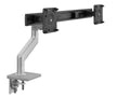 Humanscale M82BCSD M8.1 Dual Monitor Arm, Crossbar, Angled/Dynamic Links, Black 100x100mm VESA