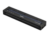 Panasonic BR-PJ883GMFC1Y PocketJet PJ883 printer kit includes: Li-Ion Rechargeable Battery 1750mAh, AC adapter, Carrying-case to use with Fanfold paper, 4 ft USB Cable Type C