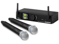 Samson SWSCRXDHH Concert XD2 Handheld - Two-Channel Digital Wireless Handheld System - 1.9 GHz frequency band - Includes two handheld transmitters - XLR