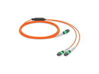 Axiom ONS-MPO16-2X8-2-AX MPO OM4 Splitter Cable 2m, Aqua