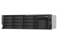 QNAP TS-H1655XEU-RP-8G-US 3U 16-Bay short-depth Rackmount NAS/iSCSI IP-SAN, 12 x 3.5 SATA + 4 x E1.S, Intel Atom C5125 8C 2.8GHz, 8GB RAM,2 x 2.5GbE ,1 x 10GBASE-T ,2 x