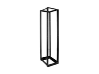 Chatsworth 15215-715 Adjustable QuadraRack, 12-24 Mounting Holes, 400mm - 550mm Deep, 51 RMU. 8IN High, Black