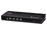 ATEN CS742H 2-port USB 4K HDMI Dual-Display KVMP Switch (cables included)