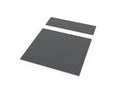Heckler H1280-MW-STEAMSHIP Framework Tall Inner Panel & Backsplash - Maharam Wrapped - Steamship