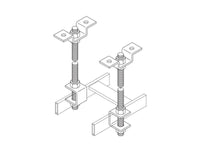 Chatsworth 11310-001 Threaded Ceiling Kit 3/8-16; 72INL; Gold