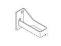 Chatsworth 11230-511 Narrow Cable Loop; 1.25INW x 2.5INH x 4IND; Clear; Box of 100