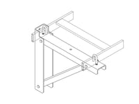 Chatsworth 11746-118 Triangular Support Bracket; Gray