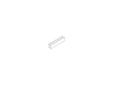 Chatsworth 11450-101 Auxiliary Framing Channel - Cable Runway; 1INW x 2INH x 10INL; Gray
