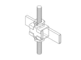 Chatsworth 11450-101 Auxiliary Framing Channel - Cable Runway; 1INW x 2INH x 10INL; Gray