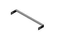 Chatsworth 11837-702 Horizontal Wire Management Bar for CUBE-iT; 1.5INH (38 mm) x 20.2INW (513 mm) x 3.7IND (94 mm); Bla