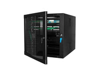 Chatsworth 11901-736 CUBE-iT Wall-Mount Cabinet; Gen 3; 36INH x 24INW x 18IND (910 mm x 610 mm x 460 mm); 19U; #12-24 Ta