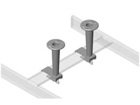 Chatsworth 13392-721 TELCO/UL Classified Style Cable Runway Pathway Divider; 3.94INH; Black