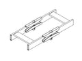 Chatsworth 11301-702 Butt-Splice Kit; 0.38INW x 2INH x 5INL; Black
