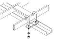 Chatsworth 11306-001 J-Bolt Kit 5/16-18; 3.75INL; Gold