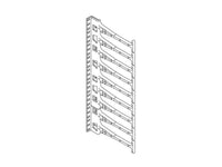Chatsworth 12891-703 Extended Fingers Bracket; 12.25INH; Black