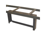 Chatsworth 13395-508 Cable Runway Patch Panel Rack with Side Stringer Brackets; 19INW x 16.31INH; Grained Aluminum