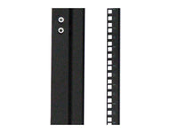 Chatsworth 15330-E03 Adjustable ServerRack Center Rail, Square Mounting Holes, 7 ft. (2.133m) High, Glacier White
