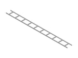 Chatsworth 14300-704 Adjustable Cable Runway; 1.5IN H x 4IN W x 119.5IN L (38 mm x 102 mm x 3035 mm); Black