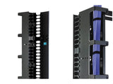 Chatsworth 30163-E08 CCS Combination Cabling System; 10 IN W x 9 FT H x 12.24 IN D; Glacier White