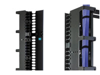 Chatsworth 30163-E08 CCS Combination Cabling System; 10 IN W x 9 FT H x 12.24 IN D; Glacier White