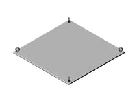 Chatsworth 37760-G07 Solid Metal Top Panel Assembly for RMR Modular Enclosure, 23.6IN (600 mm) W x 39.4IN (1000 mm) D, H
