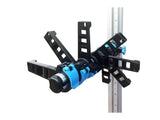 Chatsworth 32612-705 Motive Single-Sided Vertical Cable Manager; 90INH (2286 mm) x 10INW (250 mm) x 15.5IND (394 mm); Bl