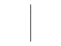 Chatsworth 37800-C01 RMR Modular Enclosure Lashing Bracket; 47.2IN (1200 mm) H x 1.6IN (41 mm) W; Black