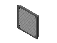 Chatsworth 37899-001 RMR Modular Enclosure Exhaust Filter Kit, 291 mm Cut-out, 12.6IN (320mm) H x 12.6IN (320mm) W x 1.8