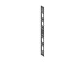Chatsworth 38638-700 Full Height Dual PDU Bracket for ZetaFrame Cabinet; for 42U Cabinet; 2.2INW (56 mm) PDU; Black