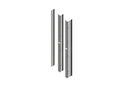 Chatsworth 38647-711 Vertical Cable Manager for ZetaFrame Cabinet; for 42U x 27.6INW (700 mm) Cabinet; Long Finger; With Cover; Black