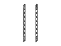 Chatsworth 39086-E03 Full Height Dual PDU Bracket, 45 RMU, Glacier White