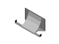 Chatsworth 39802-E02 Air Director for ZetaFrame Cabinet; for 29.5INW (750 mm) Cabinets with Vertical Exhaust Duct; Glacier White