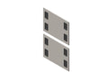 Chatsworth 39774-712 Side Panel with Grommets for ZetaFrame Cabinet; for 42U x 43.3IND (1100 mm) Cabinet; 8 Cable Openings; Black