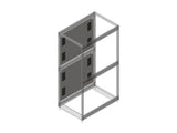 Chatsworth 39774-7EC Side Panel with Grommets for ZetaFrame Cabinet; for 52U x 43.3IND (1100 mm) Cabinet; 8 Cable Openin