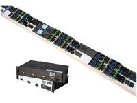 Chatsworth EA-3465-CE Monitored eConnect PDU; Redundancy Pack; 1 Black/1 Glacier White; Horizontal 2U; L15-30 Input; Loc