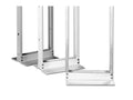 Chatsworth 46353-502 Universal Rack; 19INW x 6.5INH x 3IND; Clear; 41 RMU; No. of Posts - 2; Top Angle