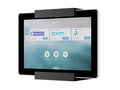 iCart TC8-SM In-wall mount for the Poly TC10 touch panel. Gloss white. TAA compliant.