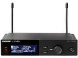 Shure SLXD4D+TA=-G57 SLXD4D+ Digital 2-Channel Wireless Receiver (1/2 rack) with 24 bit/48 kHz audio conversion, mic/line level switchable