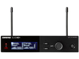 Shure SLXD4D+TA=-G57 SLXD4D+ Digital 2-Channel Wireless Receiver (1/2 rack) with 24 bit/48 kHz audio conversion, mic/line level switchable