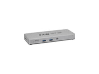 Eaton Tripp Lite U442-DOCK25 USB4 Universal Dock, Dual Display - 8K or 4K 144 Hz DisplayPort and USB-C USB 3.2 Gen 2 96W