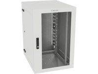 Vertiv GL36WMCMM-W-SC-00-CM WM Premium 19Ux24x32 Gray, Nominal concentric conduit knockouts on top, bottom, and back of rear section