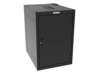 Vertiv GL36WDS-B-AF WD WM 18Ux24x32 Fan Black - Reversible mounting for left-hand or right-hand opening - Locking front door