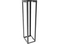 Vertiv VRX-59U2436-B-SQM6 VRX Rack 59U 24in 24-36in Black - Square hole and FMP pattern along the front face of all rails accept D rings and fingers for horizontal