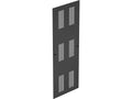 Vertiv 7211-36ELL-B E Side Panel 36in D qty 2 Vented Black