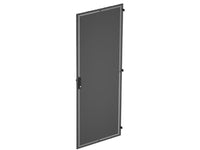 Vertiv 7204E-24-B E Cab Vntd Door 72 in H X 24 in W Black