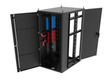 Vertiv GL840N12-2442-SC-1400-SQM6 NEMA Data Cabinet 45U 24in 42in Black