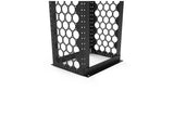 Vertiv CMRX-52U16-B-1224 CMRX 52U 24 in 16.25 in Black, Cable runway or basket tray can rest directly on top of the rack or can be supported by optional ladder rack